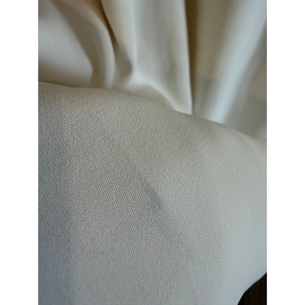 St. John Bianco White Twisted Halter Jumpsuit Size 12 NWT Engagement Bridal - Picture 11 of 14